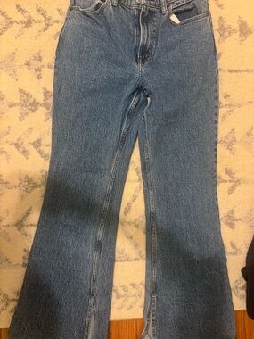 Abercrombie & Fitch Blue Flare Jeans